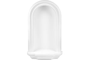 Nicchia da parete | poliuretano antiurto preimpregnato | console | decorazione giardino | stucco | bianco | PU | Hexim Perfect | K6001