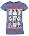 Produktbild TruffleShuffle Gaming Villains Wanted T Shirt Blau Damen