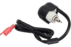 EVTSCAN Carburetor Choke Needle Valve,12V ABS Carburetor Automatic Electric Choke Replacement for Piaggio FLY Typhoon 125