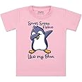 Arvesa Smart Sassy Like My Bua White 0-6 Months Tshirt TS-955 Bua Baby Clothes, Bua Loves Baby Clothes, Bua Tshirt for Baby Boy, Bua Ki Jaan