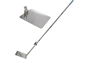 GLOBAL CARE MARKET Under Vehicle Inspection Security Mirror – Large Under Car Search Mirror with 65 Inch Long Extendable Poles for Security Check on Checkpoints, Airports, Hotels, Clubs, Police Sheriff and Milita Base.