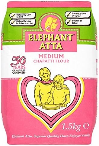 Atta Elephant Medium Flour 1.5Kg