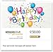 Happy Birthday (Coloured Balloons) - E-mail Amazon.co.uk Gift Voucher