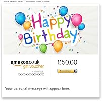 Happy Birthday (Coloured Balloons) - E-mail Amazon.co.uk Gift Voucher