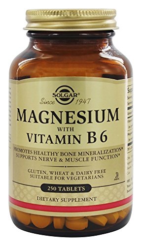 Solgar Magnesio con Vitamina B6-250 Tabletas