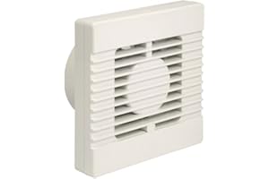 Manrose NVF100T 4" 100mm Bathroom WC Extractor Fan with Timer