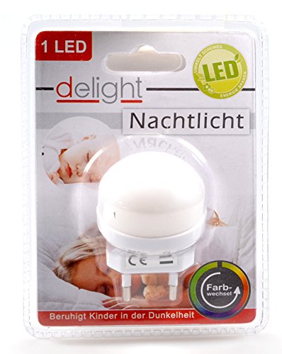 Nachtlicht mit LED Farbwechsel "Smooth" 1 LED 400306