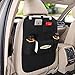 Price comparison product image Midmade Car Seat Bag Organizer, Woolen Felt Seat Back Kick Protectors for Kids, Storage Bottles, Tissue Box, Toys