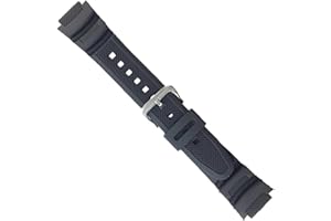 DILOY Pasek do zegarka kompatybilny Casio SGW-400H SGW-300H SGW-500H AE-1000 AE-1200 W-218 Ref W2332-10360831