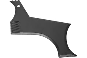 KAXILU Narzędzie do układania brody, idealny wzrost kształtu brody Czas obsługi Bezpieczny Elastyczny Prosty Łatwy w użyciu Różne funkcje Szablon do przycinania brody dla mężczyzn Broda męska