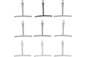 Tomotato 9 Pezzi Guitar Radius Gauge Universal Understring Radius Gauge Bridge Regolazioni della Sella per Chitarra e Basso 7,25 '' 9,5 '' 10 '' 12 '' 14 '' 15 '' 16 '' 17 '' 20 ''