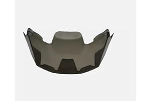 EvoParts Spoiler arrière compatible casque moto Arai Rx7-V Vz-Ram (2024) (Fumé)