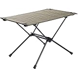 KEEYTT HRXSW Tavolo pieghevole da esterno Tavolo da barbecue da campeggio Tavolo in lega di alluminio leggero portatile in te