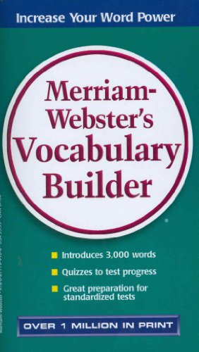 Merriam-Webster's Vocabulary Builder livre