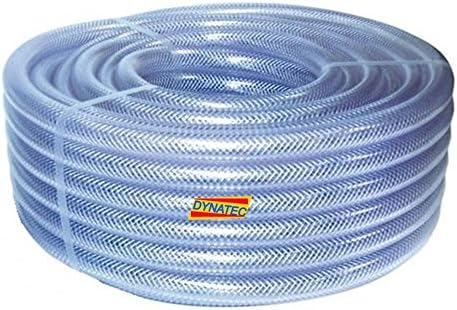 1/4 Inch Dump-Hose Powerflush 6mm Powerflushing Clear Braided Water Compressor New