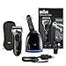 Braun Series 3 ProSkin Elektrorasierer 3090cc, mit Reinigungs- und Ladestation, schwarz/grau