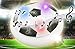 Produktbild BIEE Air Fußball Kinder Air Ball Hover Ball Spielzeug Air Power Fußball Soccer mit LED Leuchten und Schaumstoff Stoßstangen für Kinder Indoor Outdoor Spiel Weihnachts Geburtstag Geschenk - (Musik & LED)