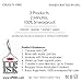 LIP INK Smearproof Waterproof Natural Lipstain Lip Color Trial Kit, Energy Red