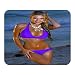 Produktbild Mauspad Pin up Erotik Bikini Bedruckt