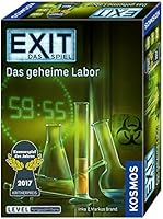 KOSMOS Spiele 692742 - Exit - Das Spiel, Das geheime Labor, Kennerspiel des Jahres 2017