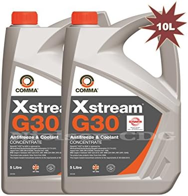 Comma Xstream G30 Antifreeze & Coolant Concentrate 2x5L = 10 Litre