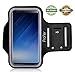 Produktbild Samsung Galaxy Note 8 Armband, Profer Neopren Fit Sportarmband Gürtel Armbänder mit verstellbarer Riemen für Samsung Galaxy Note 8 (Armband-schwarz)