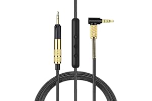 Taoricen Cavo per auricolari Cavo audio Compatibile con SennHeiser HD518 HD558 HD598 HD579 HD559 Cuffie (1,5 m)