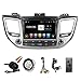 Produktbild tltek 20,3 cm HD 1024 * 600 muti-touch Bildschirm Auto GPS Navigation System für Hyundai Tucson 2016 Android DVD Player + Backup Kamera + Gratis EU Karte