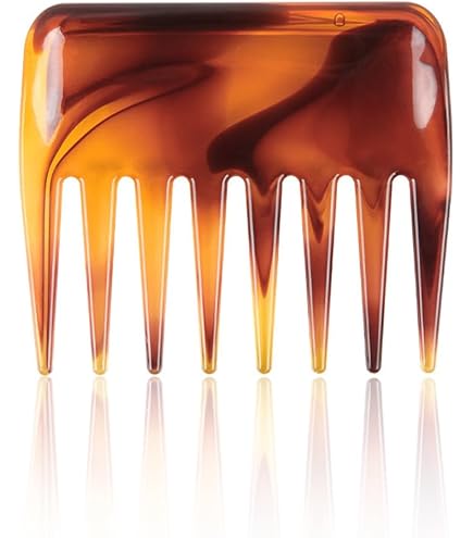 Pettine Afro Intagliato In Legno Di Ebano. Accessori Decorativi - Foto 8