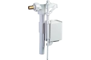 SCHWAB (eine Marke der Fluidmaster-Familie) Füllventil HDV, Messingschaft G 3/8" – seitliche Montage, geeignet für verdeckte und freiliegende Spülkästen (SKU-628458)