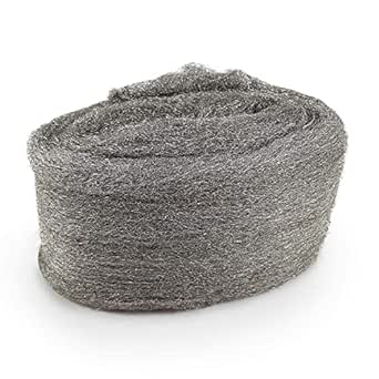 Lana Acciaio Grado 0000 - 120g Per Lucidatura Senza Graffi, Legno, Metallo, Vetro, Garanzia A Vita