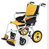 br>Praktische Funktion: Dieser zusammenklappbare Transportrollstuhl verfügt über einen ausgestellten Griff und eine feststellbare Handbremse, die zur Gew?hrleistung der Sicherheit aktiviert wird. Werkzeugloses Schwingpedal mit gepolstertem Sitz, zusammengesetztem Fu?pedal und Fersenring. Sicherheitsgurt aus Nylon zum Zusammenlegen und Anheben.