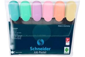 Schneider 115097 Zakreślacze, Wielokolorowy, 6 Szt