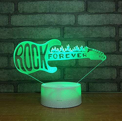 Preisvergleich Produktbild Leuchte-Haushaltsgeräte-Haushaltsger... Kontrollnachtlampe des Bett-3d führte visuelle Usb-Nachtlicht 3d Nachtlicht