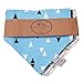 Blulu 4 Pack Unisex Baby Bandana Drool Bibs