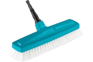 GARDENA Combisystem scrubber: Optimal tool for cleaning the house, 30 cm working width, highly elastic polypropylene bristling, furniture gently by rounded edges (3639-20)