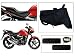 Vheelocityin Combo of 72637 Black Motorcycle Body and Seat Cover with Free Acupressure Grip for Suzuki GS150R RS.599.00