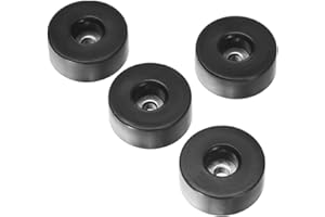 Adam Hall Hardware 4907 M4 AH - Lot de 4 Pied caoutchouc 38 x 15 mm en sachet