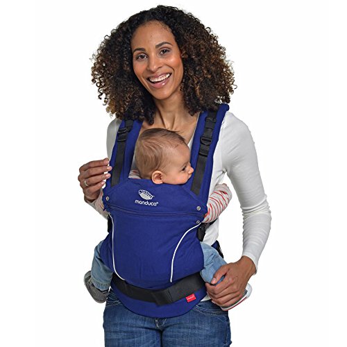 Manduca Babytrage und Rückentrage PureCotton, Farbauswahl:royalblue - 2
