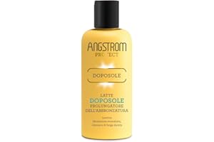 Angstrom Protect Latte Doposole, Azione Lenitiva e Prolungatore dell'Abbronzatura, 200 ml