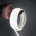 GQL Flexible COB Neon Light Strip, 220V LED Strip 288 LEDs/m, Cut to 50cm, IP65 Waterproof Modified Silica Gel Rope Light with UK Plug Power Supply (3m, Cold White)
