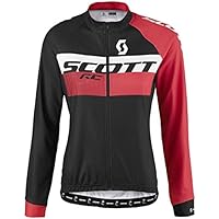 Scott RC AS – Camiseta de ciclismo de invierno para mujer negro/rosa 2017, invierno, mujer, color black/teaberry pink, tamaño medium