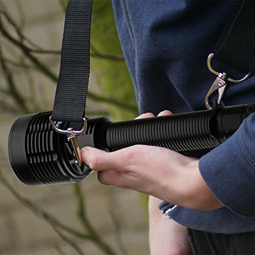 ThorFire Taschenlampe, S70S 3960 Lumen Leistungsstärkste Taschenlampe Langstrecke Scheinwerfer Taschenlampe IPX8 Wasserdichte Taschenlampe für Camping Wandern Outdoor Sport (S70 Verbesserte Version) - 6