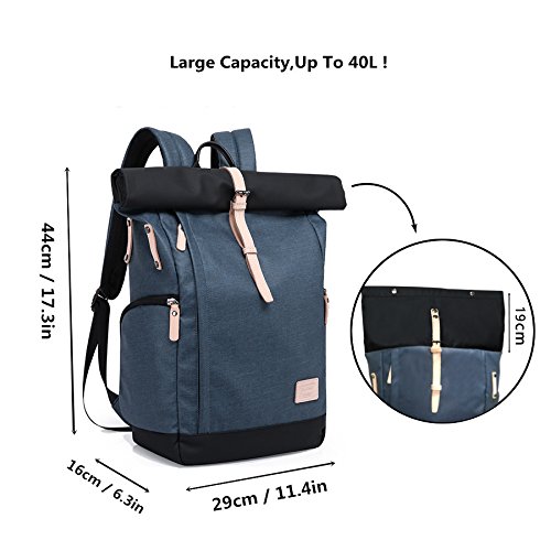 Wasserdicht Laptop Rucksack 15 6 zoll f  r M  nner und Frauen - Cornasee Diebstahlsicherung Tagesrucksack Schulrucksack College-Rucksack gro  e Kapazi