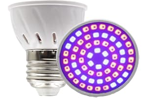 Chesoon 4 pcs LED Élèvent L'ampoule 220V 4W 200 Lumens 54 LED Ampoule de Croissance de Plantes pour Les Semis D'intérieur Légumes Fleurs Bbiologiques