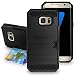 Samsung S7 Edge Cover, REALIKE™ Premium {Imported} Shock Proof Protective Armor Case for Samsung Galaxy S7 Edge (ARMOR SERIES- Black) RS.649.00