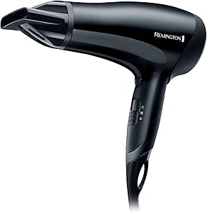 Remington D3010 Power Dry Lightweight Hair Dryer, 2000 W, Black