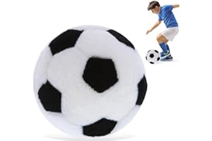 CLKDPNO Football Plush Toy 18cm Soft Soccer Ball Toy Realistic Black White Football Doll Cute Stuffed Toy for Kids and Football Fans, Sofa, Bedroom, Car Decor