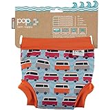 Close Pop-in 50120632 Schwimmwindel, X-Large, Campervan grün - 3