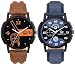 Limestone Analogue Multi-Colour Dial Men
